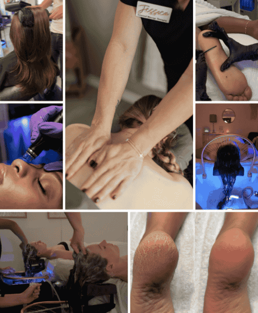 pictures of day spa treatments at paradigm salon spa